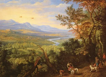 Flusslandschaft, 1680er Jahre